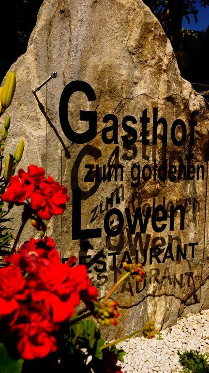 נאודרס Gasthof Zum Goldenen Loewen מראה חיצוני תמונה